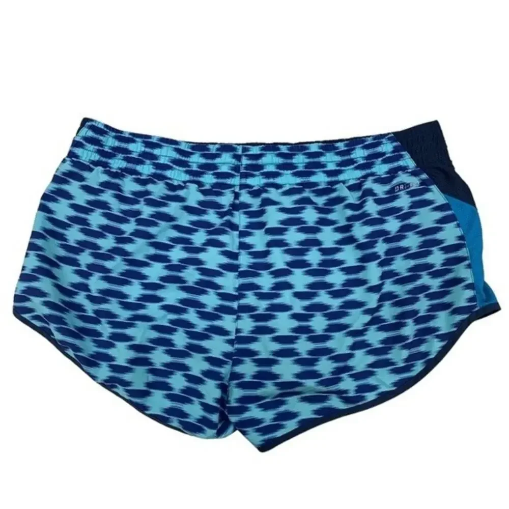 Nike Dri Fit Athletic‎ Running Shorts Blue Women’s Size Large